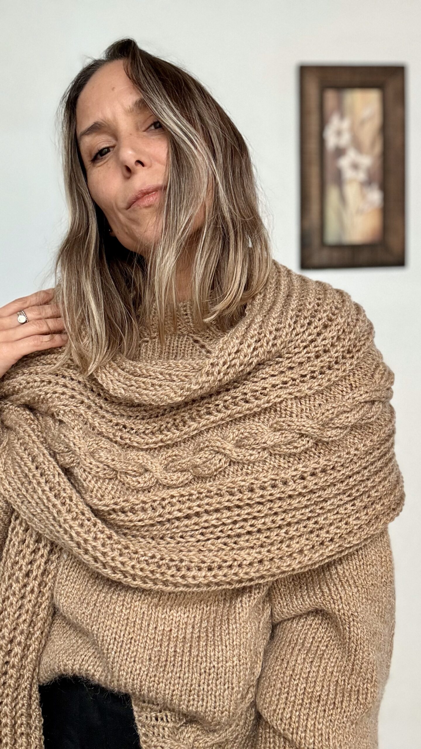 Guía Sweater y Bufanda Abrazos